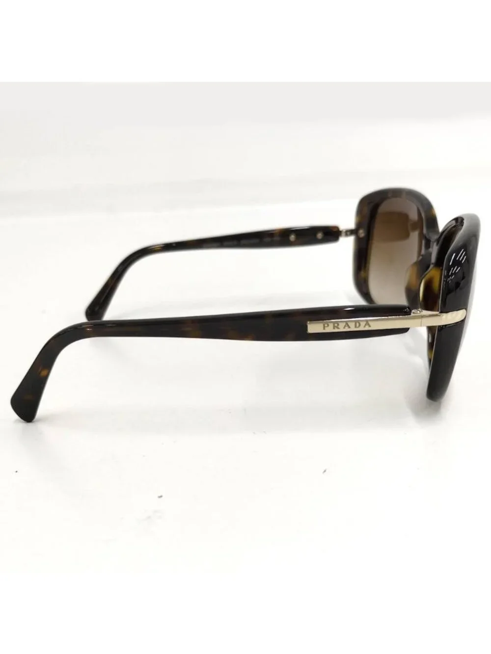 Prada Tortoiseshell Sunglasses Spr Eyewear